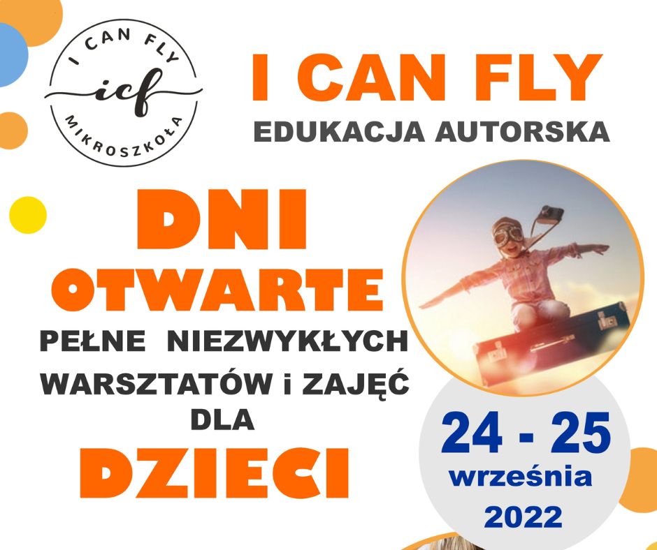 OPEN DAYS AT I CAN FLY